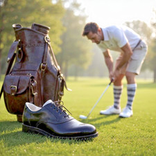 Vintage Nike Golf Shoes Nike Waverly Last 2005 - UK 12 BRAND NEW