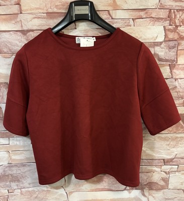 The Willow Tree Boutique Red Short Sleeved Blouse. Size: Medium. New!