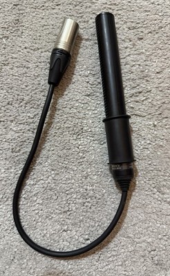 Sony ECM-NV1 Shotgun Mikrofon XLR Broadcast Kamera Mic getestet funktioniert