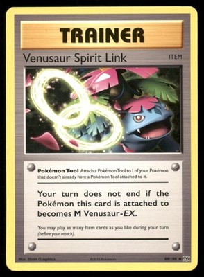 Venusaur Spirit Link 89/108 Uncommon Evolutions Pokemon Lightly Played
