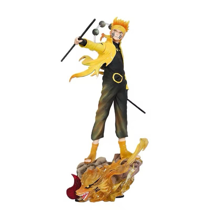 Figurine Naruto Six Paths de 22 cm en édition Kurama Statue aux détails sculptés