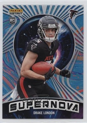 2022 Panini Instant NFL Supernova /1523 Drake London #S-2 Rookie RC 0ae