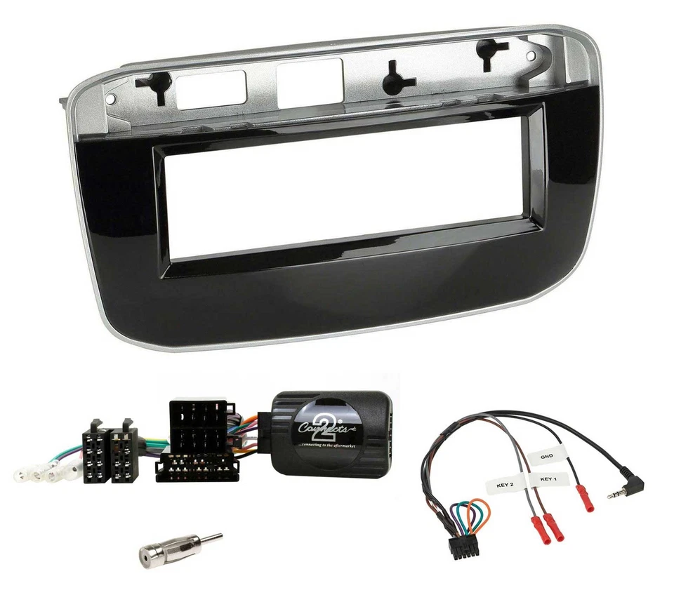 JVC Bluetooth USB DAB Lenkrad Autoradio für Fiat Punto Punto Evo ab 2009 - Bild 3 von 4