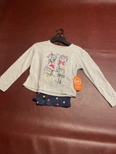 Wonder Nation Cat Pajama Set Girls Fleece Pants U Pick New
