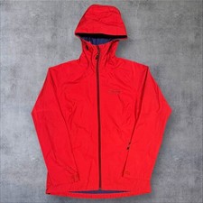 Womens Red Berghaus Hydroshell Hooded Waterproof Jacket - Size 12 M S738