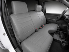 Pu Leather Bench Seat Cover Fits Toyota Pickup 1984-1995 Dark Gray Notch A27