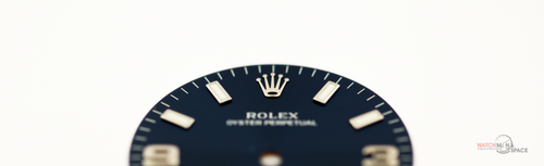 Original Rolex Oyster Perpetual 34mm 114200 Blue Stick & Arabic Dial S/S #J4 - Afbeelding 2 van 7