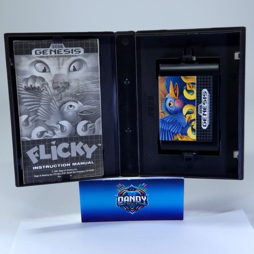 Flicky Authentic, Tested - Sega Genesis - Picture 8 of 9