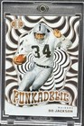 Bo Jackson RARE GOLD FOIL CLEAR ACETATE INVESTMENT CARD SSP RAIDERS MINT