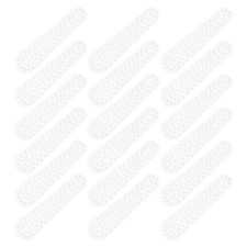 30pcs Clothes Hanger Grips - Non Slip Clothing Hanger Strips - Silicone Clothes