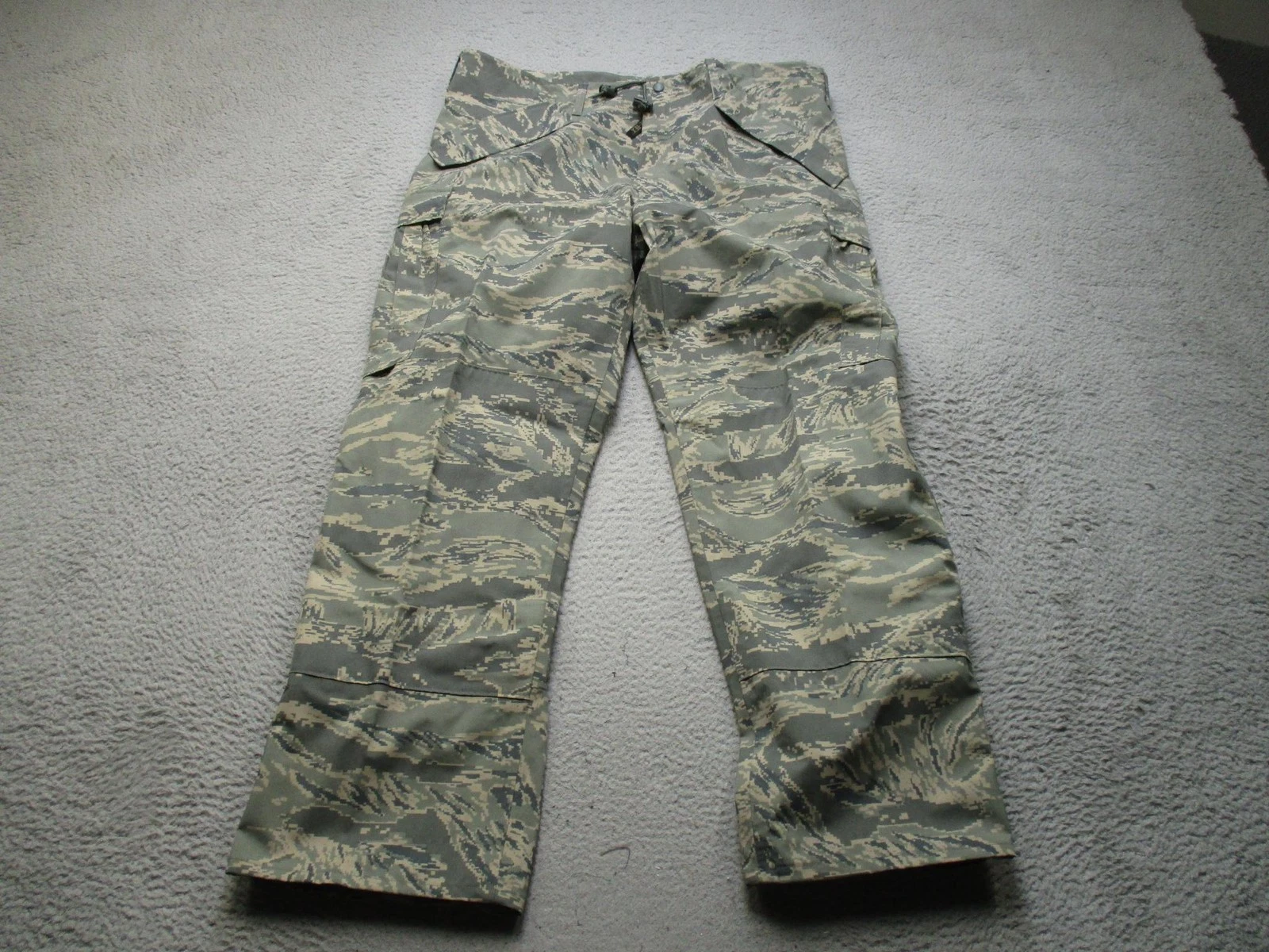 Propper APECS Pants Mens L Green Gore Tex Camouflage Waterproof Cargo Rain