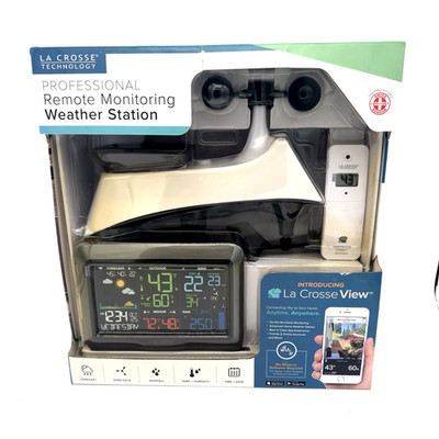 Professional Smart Wi-Fi Weather Station with Remote Monitoring (400 Foot Ran...