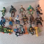 Teenage Mutant Ninja Turtles Vintage Action Figures w/ Collectors Case 1990s