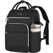 17 Inch Laptop Backpack for Women Men Fashion Computer Work Bag, Large Capaci...