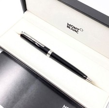 New Montblanc Pix Black Ballpoint Pen Boxed, Mint.