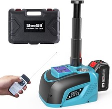 Seesii Electric Car Jack Hydraulic Cordless Remote Control 5 Tons 11023 Lbs