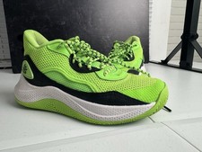 Under Armour Curry 3Z 24 GS Basketball Shoes Hyper Green Youth 6 / Women 7.5
