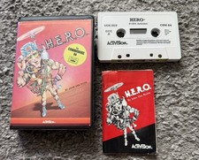 Commodore 64 game Hero complete tested see pic H.E.R.O activision 