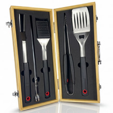 Grillkoffer Grillbesteck Set Grillset für Männer Geschenk Gasgrill BBQ …