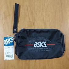 Asics TA4000 Sports Bag Black/Gray Used, Compact Travel Tote