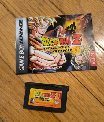 Dragonball Z The Legacy of Goku 2 Nintendo Game Boy Advance GBA
