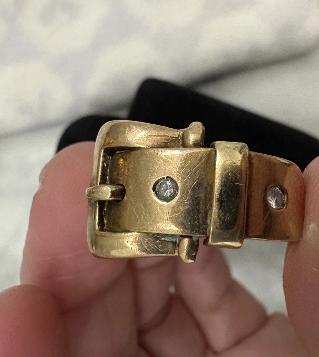 Buckle Ring In Retro Fine Rings for sale | eBay