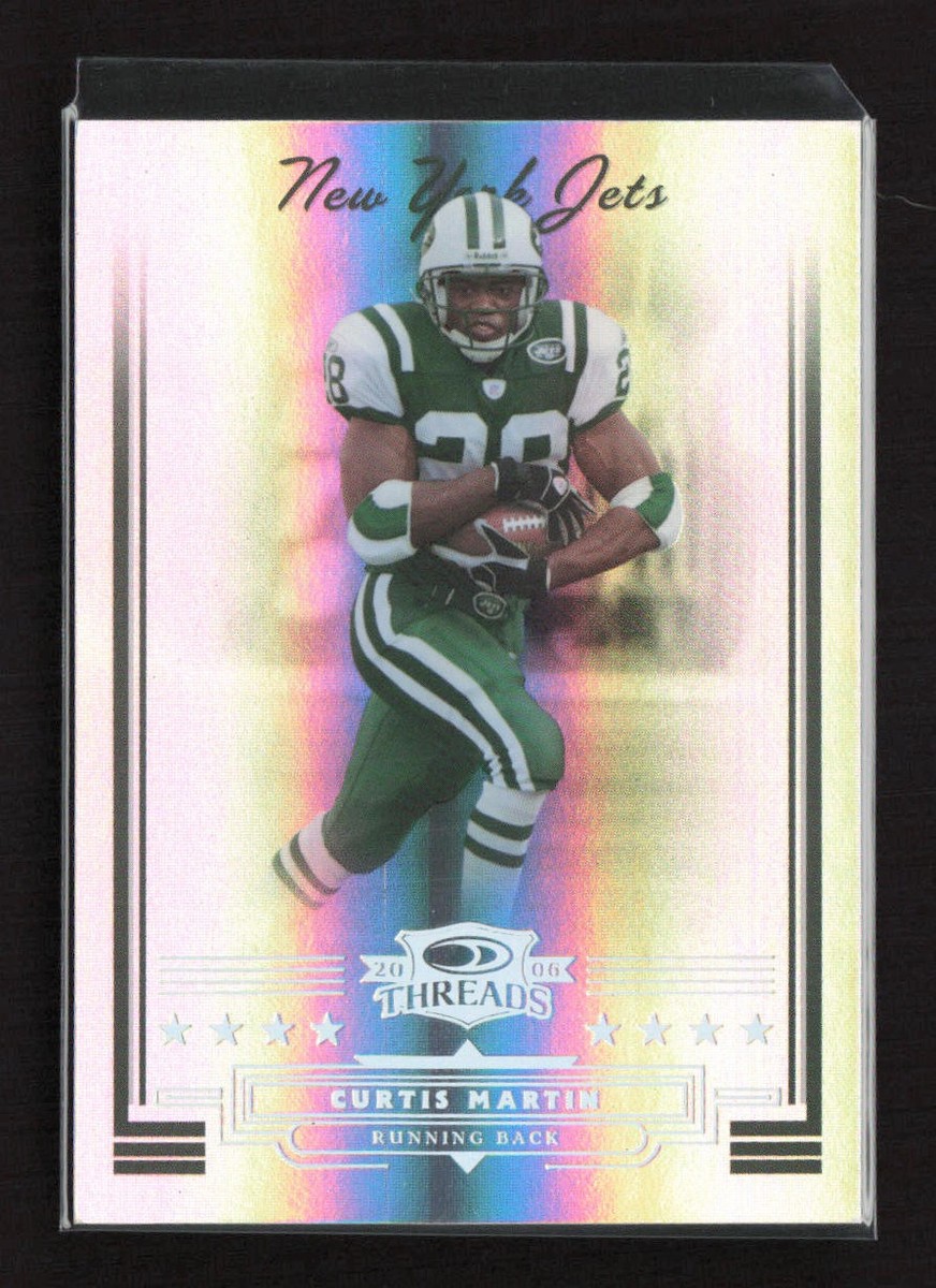 2006 Donruss Threads #69 Curtis Martin Retail Green #/100 | eBay