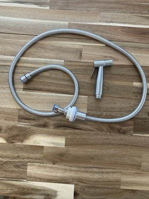 Aolemi SUS304 Hand Shower Faucet Body Brushed Nickel, Open Box Brand New