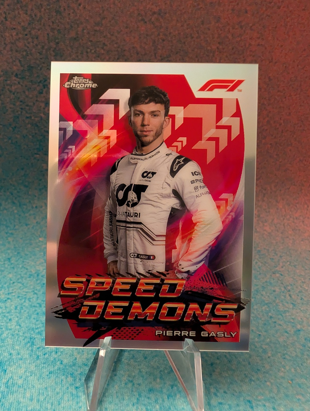 2022 Topps Chrome Formula 1 #SD-PG Pierre Gasly Speed Demons