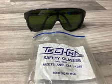 Safety Glasses  ANSI Z87.1 GREEN TINTED  #119C151PR4