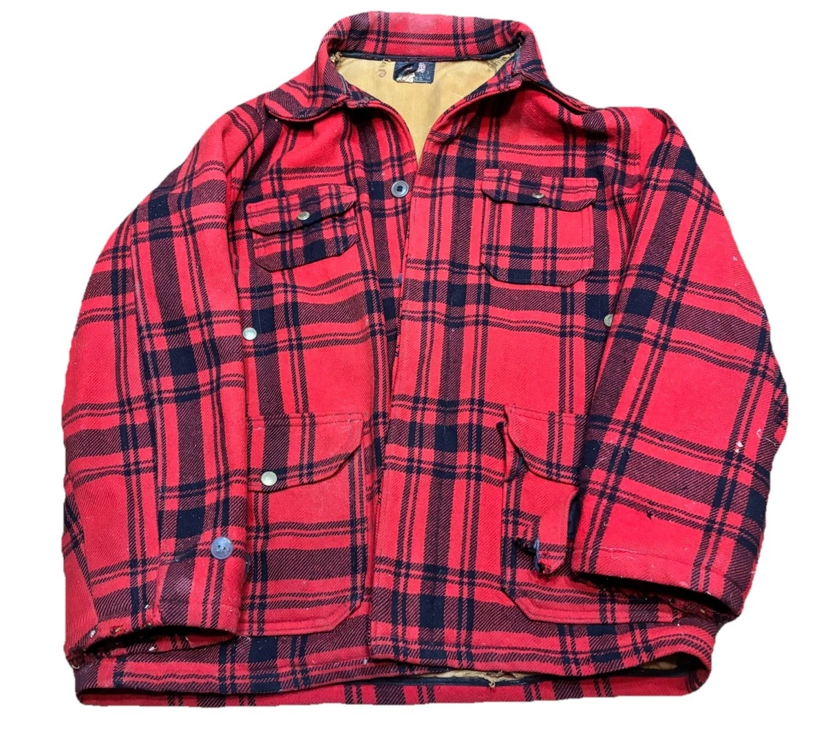 vintage woolrich hunting jacket products for sale | eBay