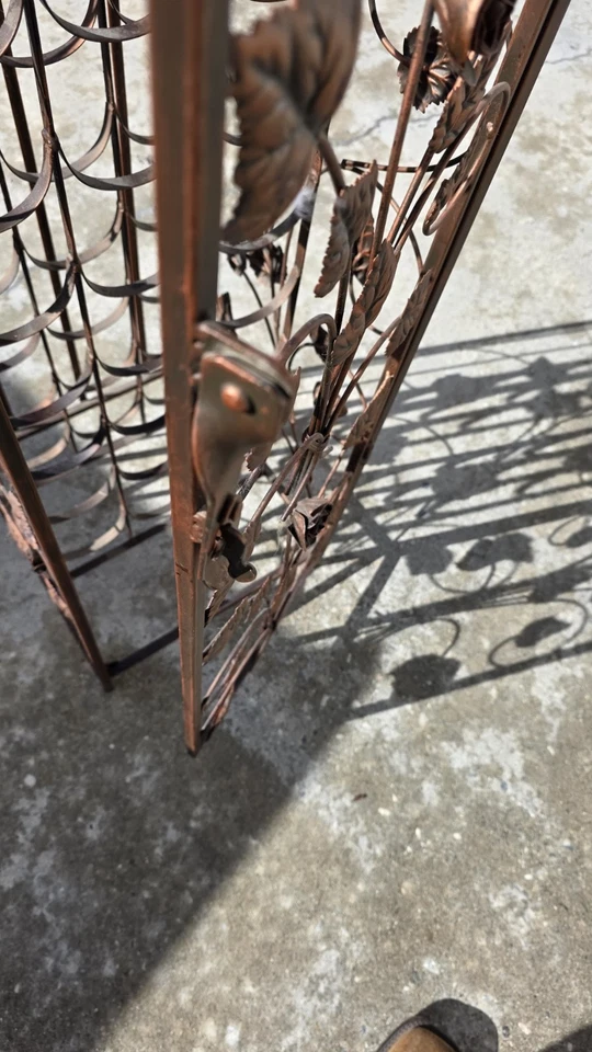 (27) Estante de almacenamiento de vino antiguo para botellas.   [[Fantástico Estado]] 80+ años. Foto 3 de 4