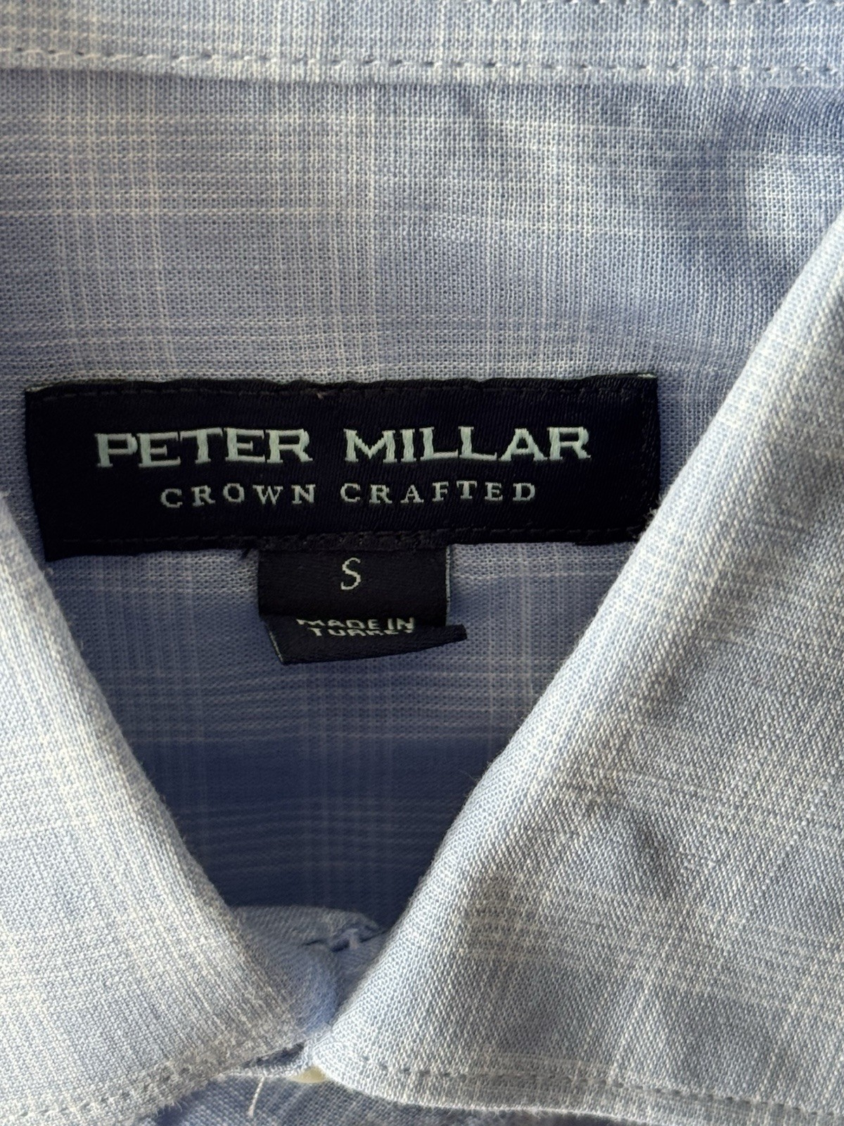 Men’s Peter Millar Small Button Down Long Sleeve … - image 1