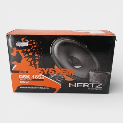 Hertz Dsk-165.3 160W 4Ohm 2-Way Car speaker System (Untested)