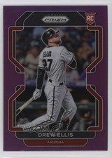 2022 Panini Prizm Tier II Purple Prizm Drew Ellis #195 1u6