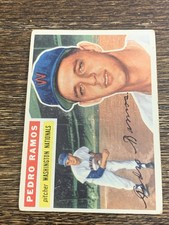 1956 TOPPS PEDRO RAMOS #49 GB NATIONALS VG-EX OR BETTER