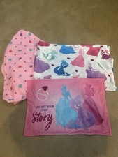 3 pc Disney Princess Twin Size Sheet Set EUC