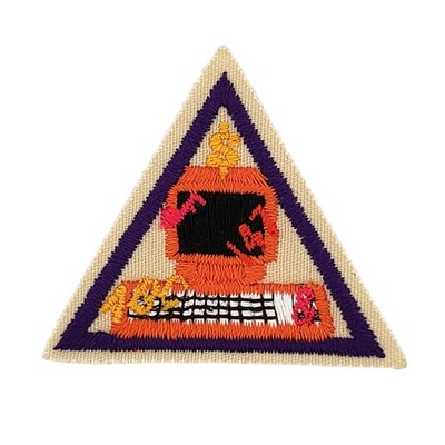 Vtg Girl Scouts GSA Try Its Point Click Go Unused Patch 90's Badge Brownies