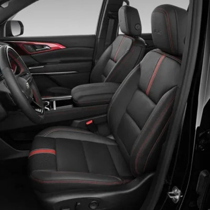 CUBIERTAS DE CUERO PERSONALIZADAS PARA CHEVROLET TRAVERSE MOTOPTES 2009-2025 7-8 ASIENTOS Foto 4 de 4