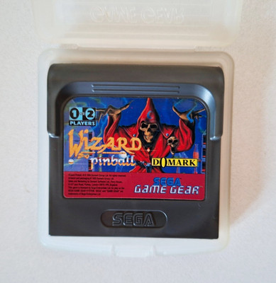 WIZARD PINBALL SEGA GAME GEAR (NUR CARTRIDGE) *ORIGINAL* PAL/FREE REGION V.RAR