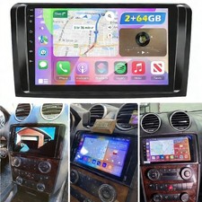 Per Mercedes Classe ML/GL W164 X164 2G+64GB CarPlay Android 15 Autoradio GPS Nav