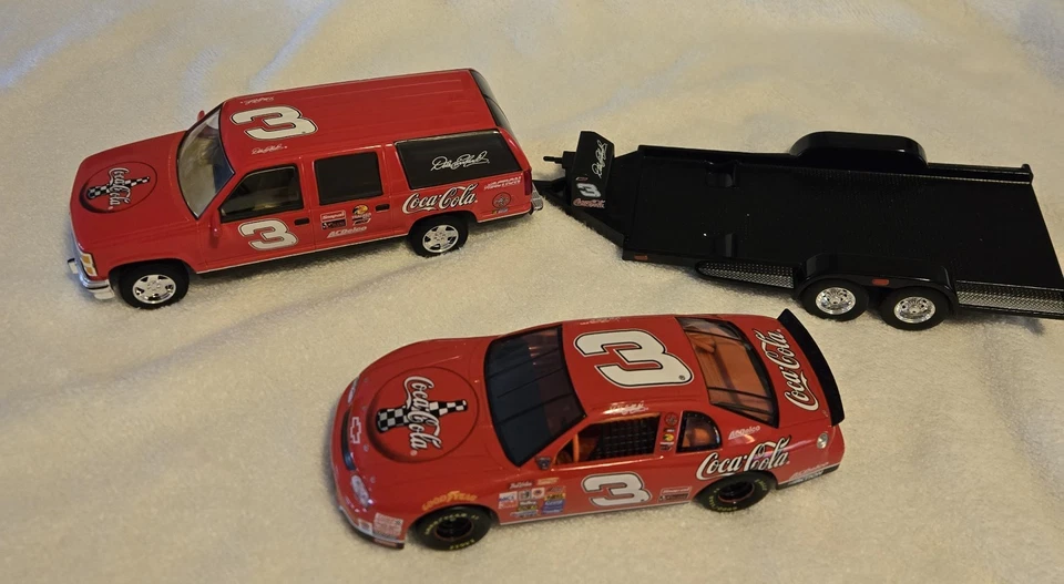 Remolque, remolque y auto Dale Earnhardt Coco-cola 1998 Surburban Foto 4 de 4
