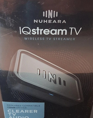 IQstream TV Audio Streamer Hear TV Better Nuheara Qualcomm aptX Low Latency