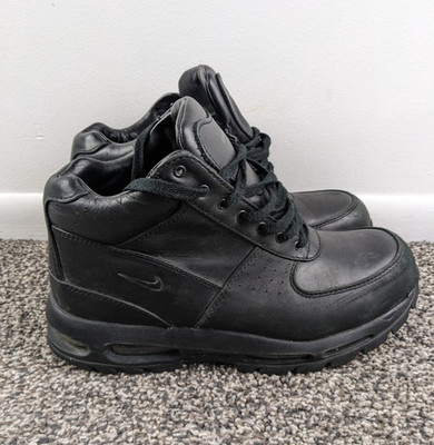 Nike Air Max ACG Goadome Boots Black 865031-009 Leather Waterproof Mens 10