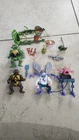 Vintage Teenage Mutant Ninja Turtles Tmnt Figures Hard Heads Ralph Don Baxter