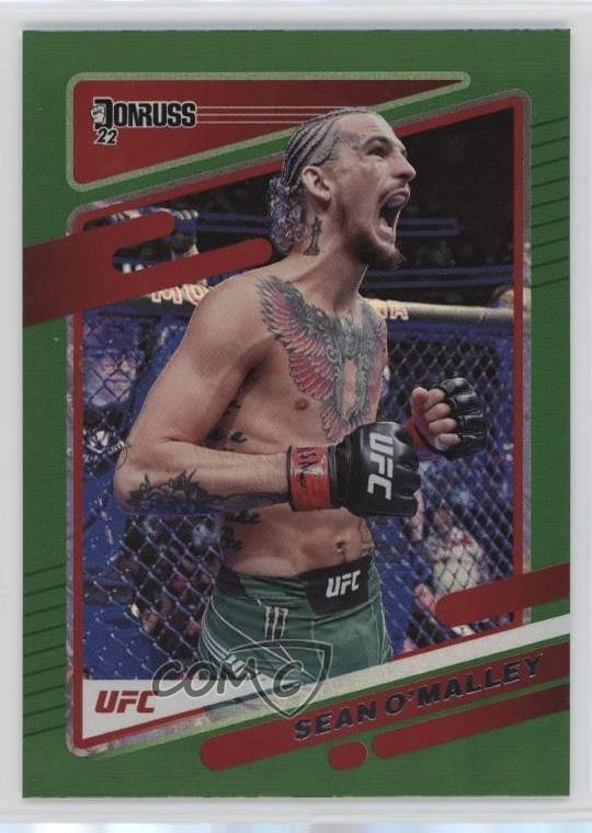 2022 Donruss UFC Green Flood Sean O'Malley #48 14lc