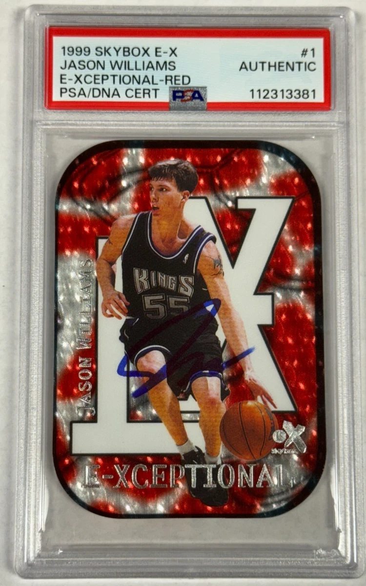 Jason Williams Professional Sports Authenticator (PSA) Basketball