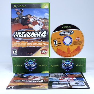 #ad #ad Tony Hawk 4 CIB W Manual Xbox $13.99
