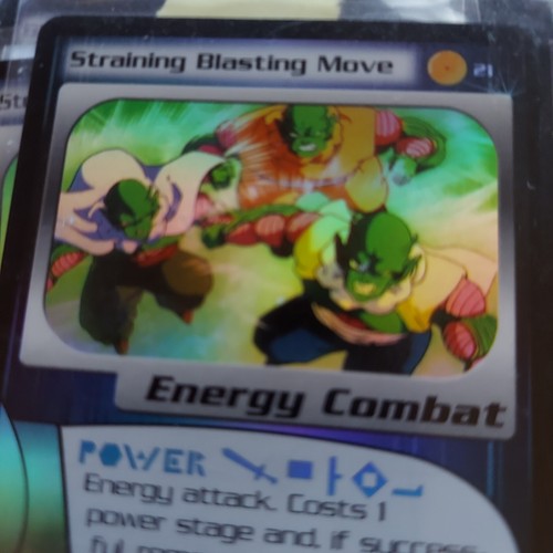 CCG DRAGON BALL Z STRAINING BLASTING MOVE #21 FOIL FRIEZA SAGA 2000 Near Mint - Picture 3 of 3