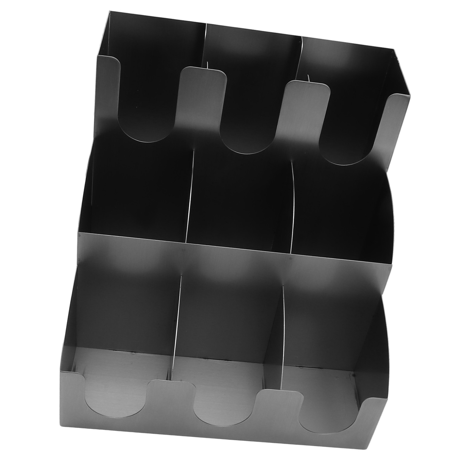 Paper Cup Dispenser Stainless Steel Easy To Clean Cup And Lid Organizer